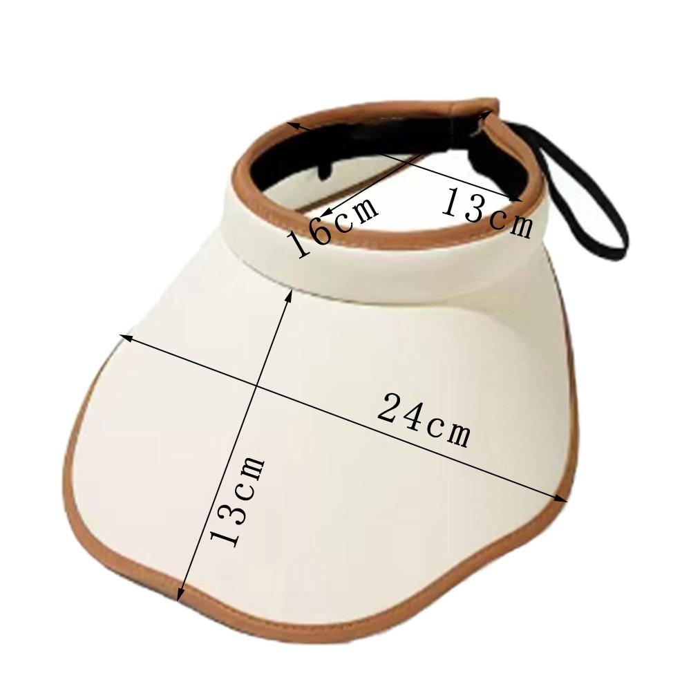 Style Plain Color Ventilated Wide Brim Sun Hat, Outdoor Breathable Summer Cap, Perfect for Outdoor Activities