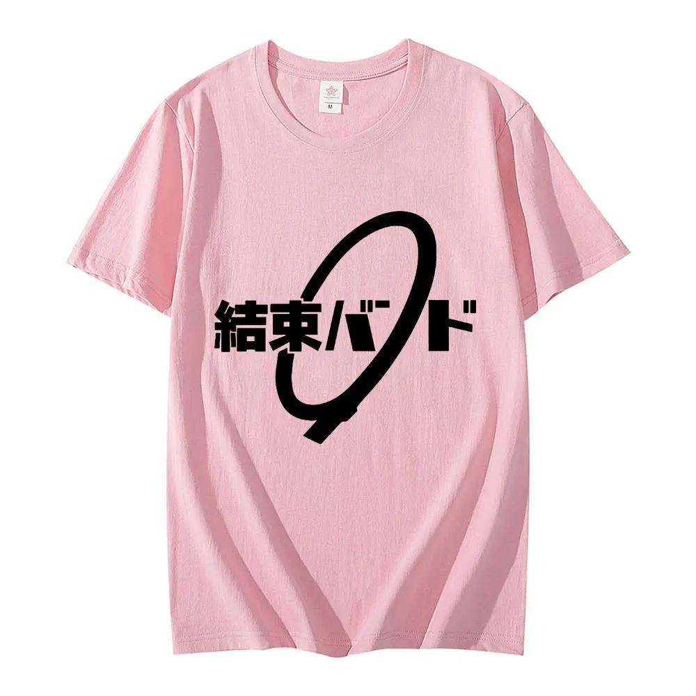 Футболка с принтом логотипа группы Kessoku