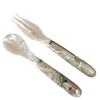 Kitchen Tool Condiment Conch Scoop Natural Caviar Ice Cream Dessert Spoon Teaspoon Fork Shell Spoon
