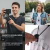Магнитное крепление на шею для DJI Mic 2/Mic Mini Невидимый держатель-шнурок Клипса-держатель для микрофона Аксессуары для влогов