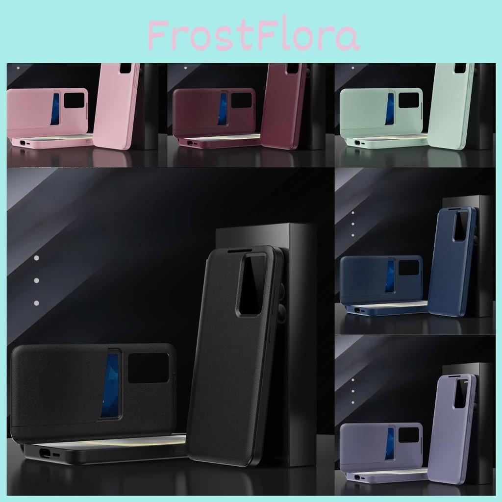 View Smart Window Leather Phone Case With Card Slot For Samsung Galaxy 5g S25