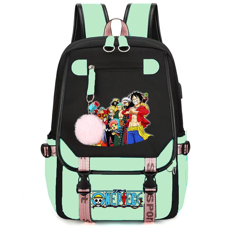 Аниме One Piece унисекс универсальный рюкзак водонепроницаемый рюкзак для студентов ежедневная сумка для книг для детей подарки для мужчин и женщин дорожная сумка для отдыха Mochila