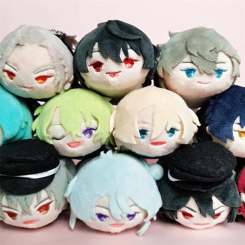 13 стилей 9 см Плюшевые игрушки Ensemble Stars Эйти Хибики Ватару Огами Кога Ран Нагиса Кукла Подвеска для протирки экрана для детей
