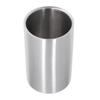 Wine Bucket Slim Straight Shape Silver Double Stainless Steel Contemporary Style Wine Bottle Cooler