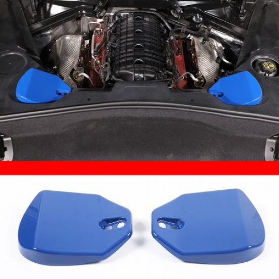 For Corvette C8 ABS Blue Engine Bay Shock protection Panel Cover Trim