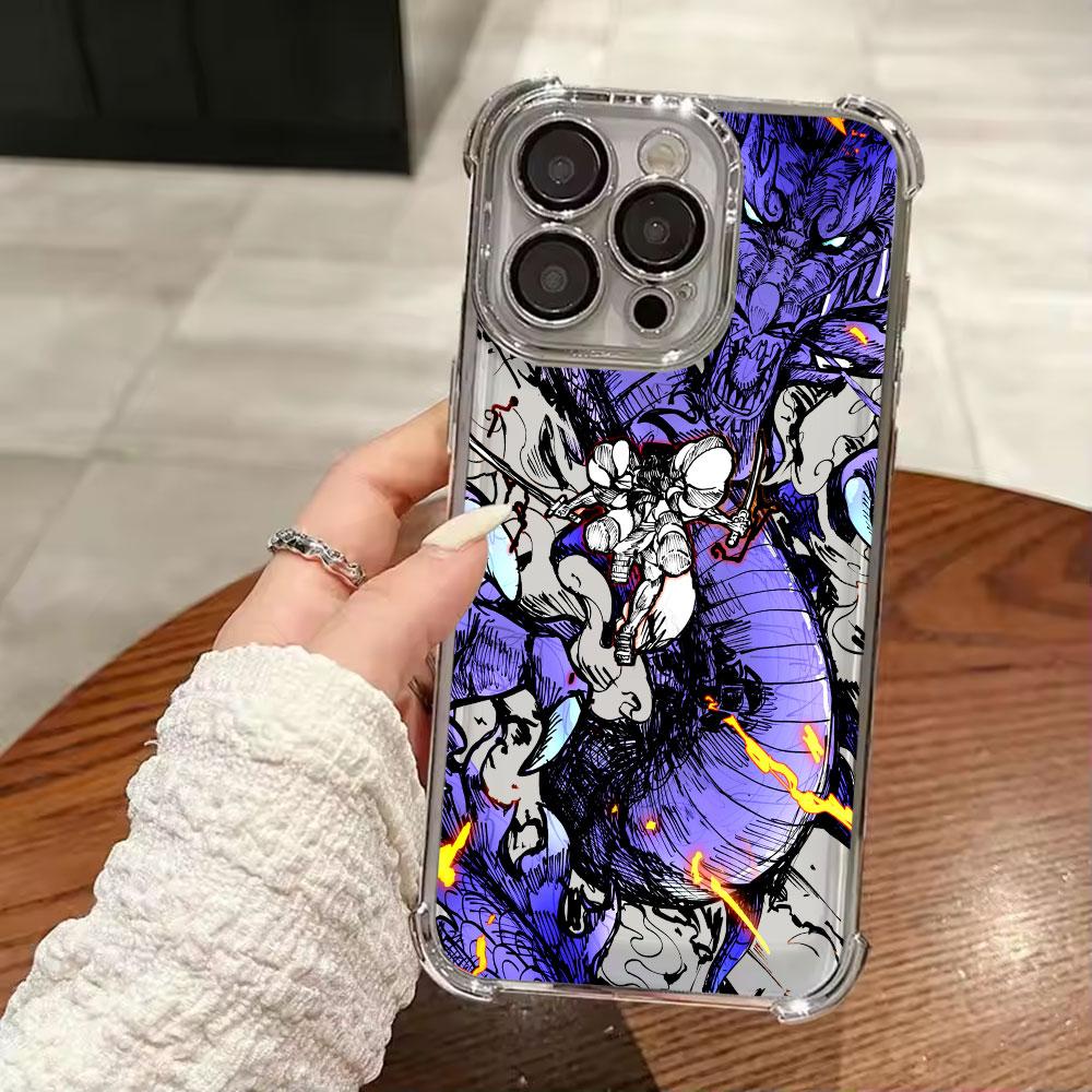 Япония O-One Piece Арт Мягкий Чехол Для iPhone 17 Pro 16 15 14 13 12 11 Pro Max Чехол 17 Plus 17E 16E 17Air Защитный Чехол Для Телефона