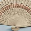 8 Inch Folding Hand Held Fan Full-flush Fragrant Wood For Wedding Sandalwood Classic Chinese Im S4J8