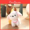 Small Dog Soft Plush Keychain Cute Cartoon Bag Accessory Children Gift Doll