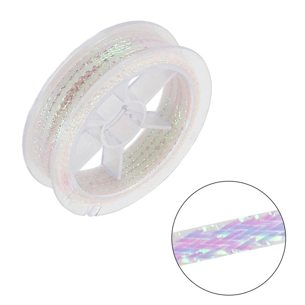 Glow Flash Fish-Scale Shining Strip Synthetic Fly Tying Materials  Fishing Accessories