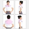 Shoulder Heating Pad for Neck Back Electric Heating Pad Rechargeable Double-Sided Plush Cordless Heated Wrap