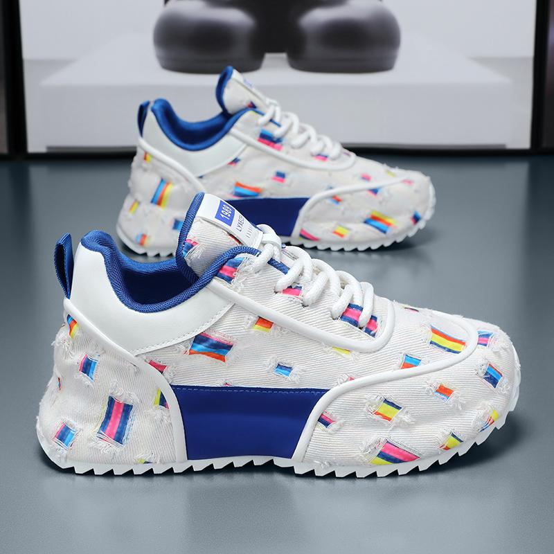 Дизайнерская обувь Мужская обувь класса люкс Модные повседневные кроссовки Тенденции Нескользящая спортивная обувь Обувь для свиданий Прогулочная обувь Оригинальная мужская теннисная обувь