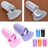 Soft Silicon Clear Jelly Sticky Stamper Nail Art Stamper Clear Silicone Jelly Nail Stamper & Scraper Stamp Tool