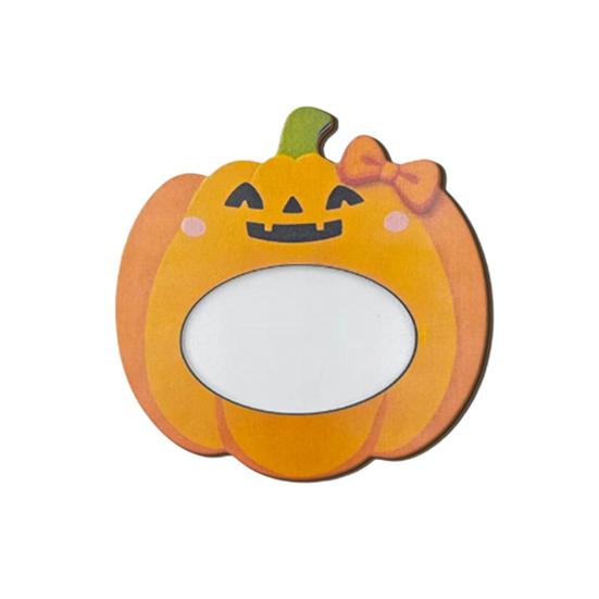 Holiday Gift Photo Holder Halloween Wooden Frame, Pumpkin/Ghost Picture Frame for Wall Personalized Hanging or Desktop Display, Home Decor Sturdy Wood