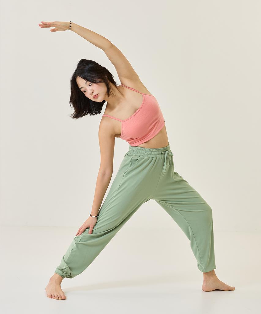 Мягкие рифленые брюки-джоггеры Seutoliyoga из бамбука