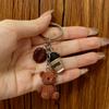 Cartoon Brown Bear New Exquisite Coffee Cup Coffee Beans Maillard Mini Doll Accessories Couple Gift Bag Charm