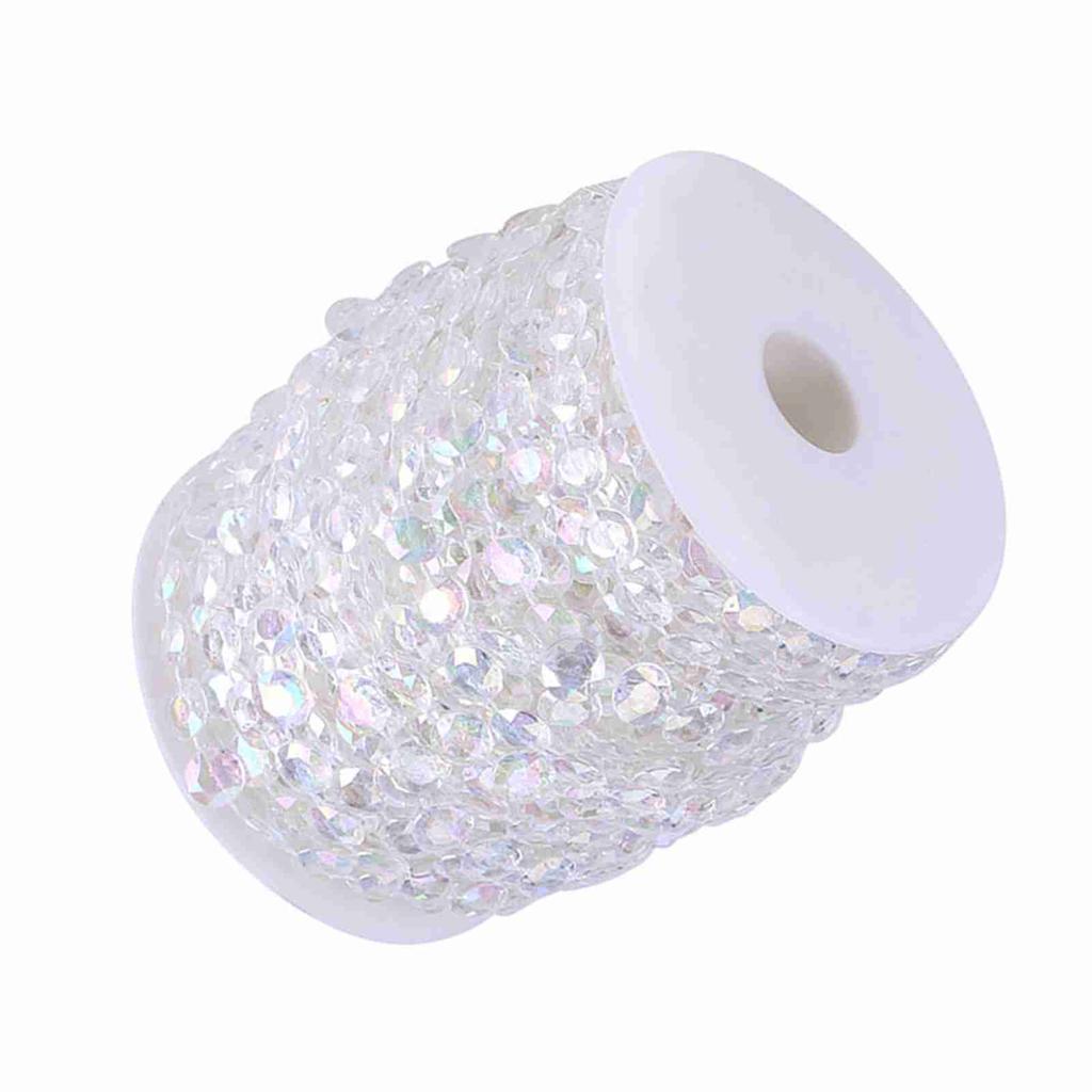 30 м акриловые хрустальные бусины, как нити, занавески, украшения для свадьбы, дня рождения, вечеринки, поделки своими руками #2