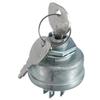 Lawn Mower Ignition Starter 5 Spade Terminal Universal Fit Engine Starter Switch for Most Gasoline Lawn Mower Models