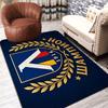 Levski Sofia Pattern Rug Floor Mat for Living Room or Bedroom Soft and Comfortable Carpet a Gift for Birthday and Holiday.
