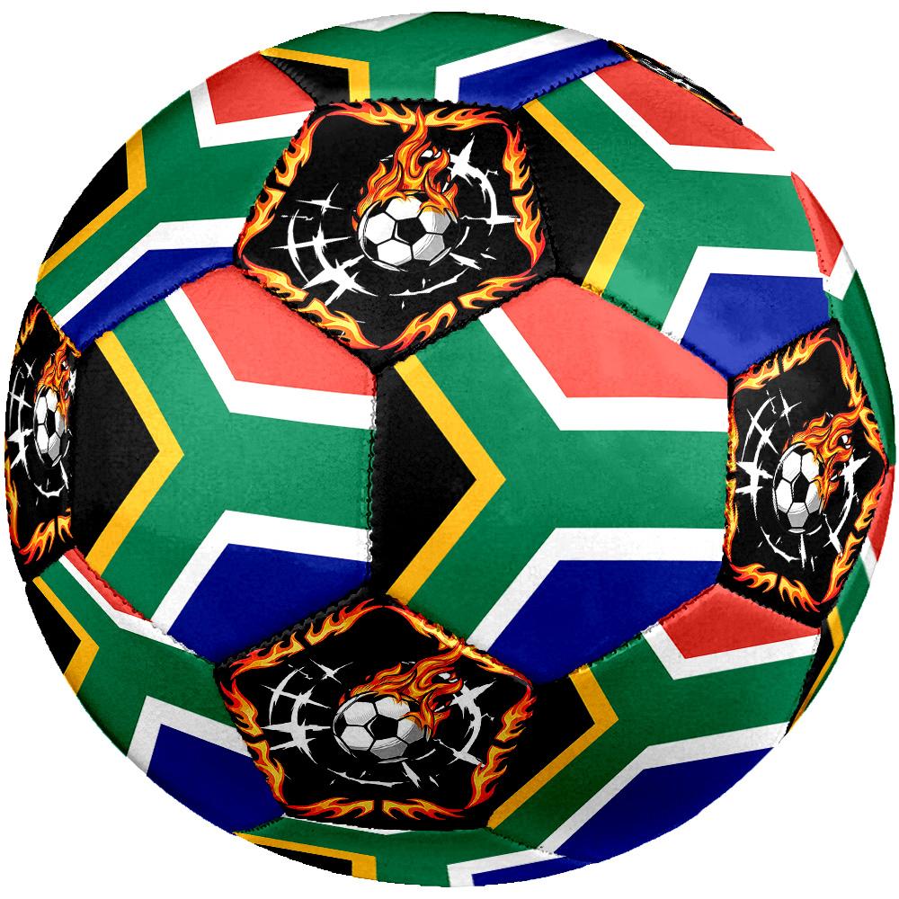 1pc South African Sports Theme Size 5 Soccer Ball Professional Match Training Football Indoor &Outdoor Sports Ball Lightweight Durable c6610