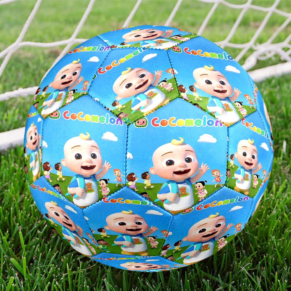 Cocomelon Theme Size 5 Soccer Ball, Suitable for Both Indoor and Outdoor Matches, a Gift Suitable for Everyone.