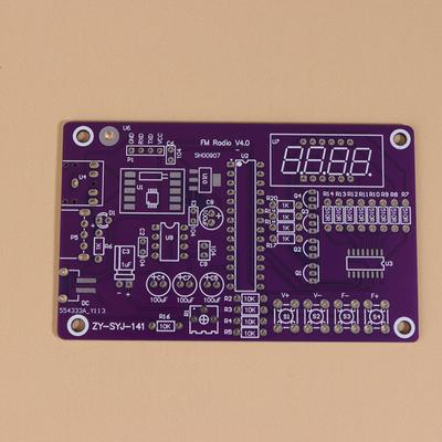DIY FM радио электронный комплект регулируемая частота 87-108 МГц цифровой дисплей паяльный проект практика припой RDA5807S