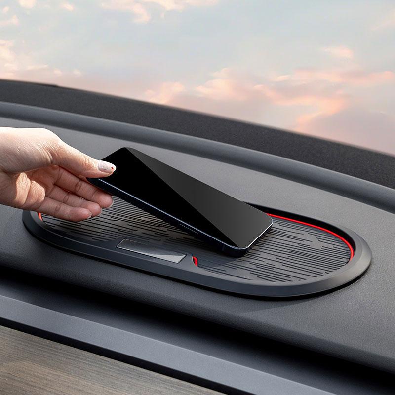 D4Car Dashboard Non Slip Pad Phone Holder Anti-skid Mat For Mercedes benz E GLK CLS A W204 W213 W221 ML ABR Apple Tree Accessories
