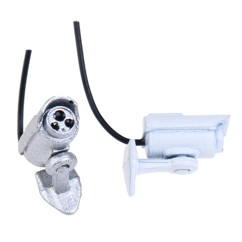 1шт 1:12 миниатюрная камера для кукольного домика, камера наблюдения, модель декора кукольного дома