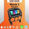 Android Carplay автомобильное радио для Mazda 2 2007-2014 мультимедийный проигрыватель головное устройство стерео GPS навигация BT WIFI 2+32 ГБ