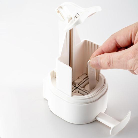 Настенный дозатор мыла для душа, простая установка, влагостойкий контейнер для мыла с крышкой, регулируемая мыльница