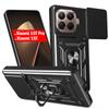 Для Xiaomi 15T Pro Чехол для Xiaomi Mi 15T Крышка Броня Сдвижная Камера Кольцо-Подставка Держатель Полная Защита Чехол для Телефона