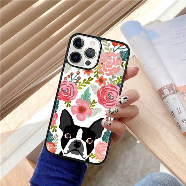 Милый щенок боксера TPU Чехол-оболочка для iPhone 17 Air 15 16 14 13 12 Pro Max 11 Pro Max Plus Чехол для телефона