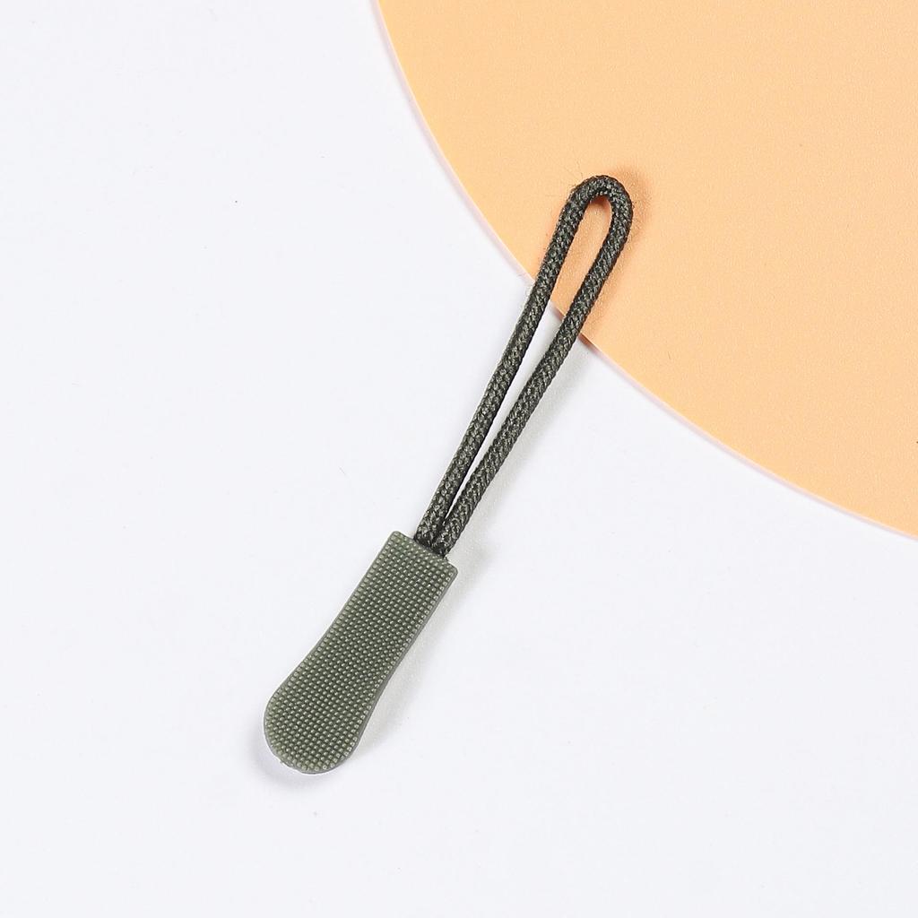 Colored TPU Caterpillar Zipper Pull Cord Accessory