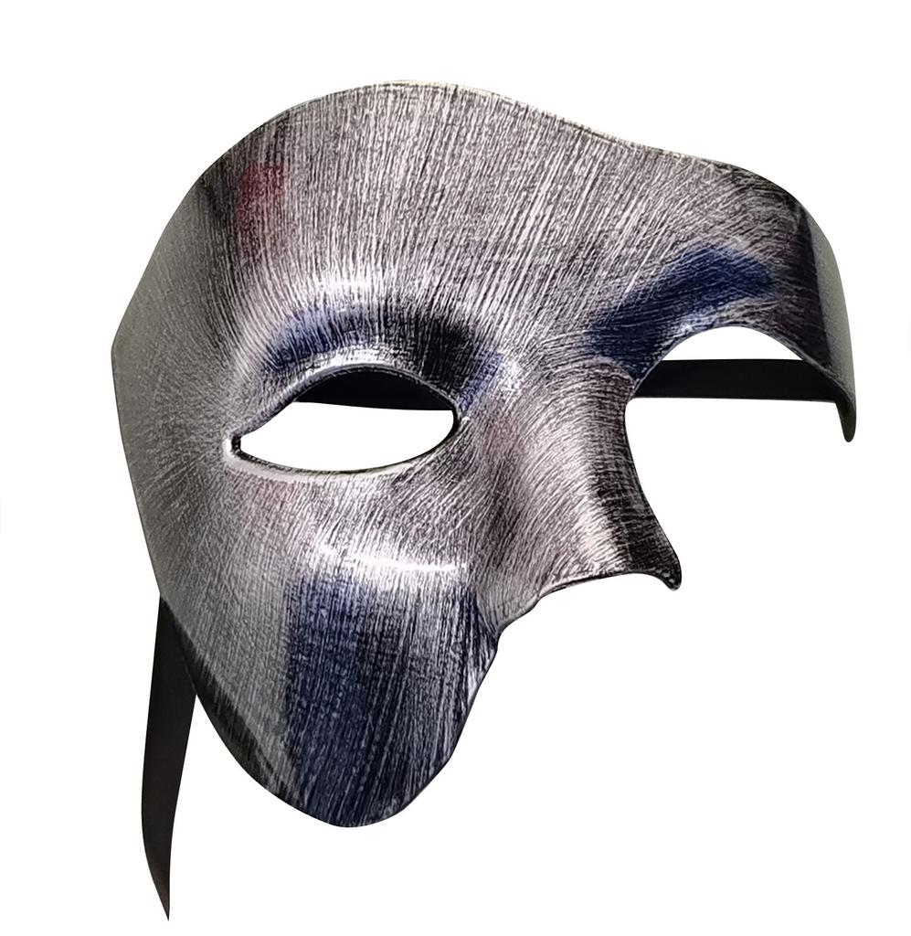 Masquerade Mask Vintage Phantom Of The Opera One Eyed Half Face Costume