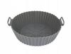 Silicone Round Form Air Fryer Basket For Fat-Free Fryer