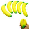 Anti-Stress Squishy Banana Toys Slow Rising Jumbo Squishy Fruit Squeeze Toy Funny Stress Reliever Reduce Pressure Prop