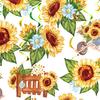 18Pcs Sunflower Hanging Swirls Decorations Sunflower Foil Swirls Ceiling Wall Decor for