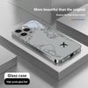 Чехол для телефона N163 Flight trajectory для iPhone 16 15 Pro Max Samsung S24 S23 Ultra A54 A35 A25 Xiaomi Redmi Note 13 12 с покрытием из закаленного стекла