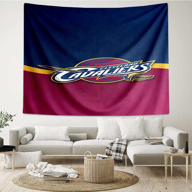 football Cavaliers Logo Quick-Dry Tapestry Hanging for Bedroom,Livingroom, Playroom,Decor Art Room Wall Tapestry Holiday and Birthday Gifts