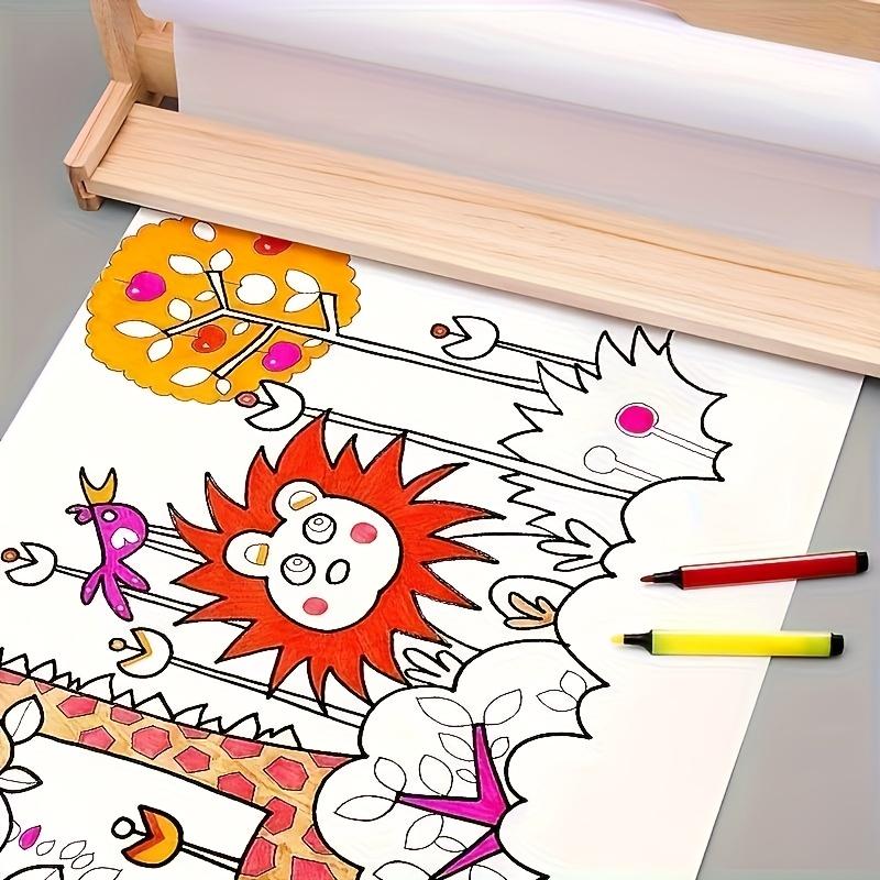 1 рулон доски для рисования, 15 метров бумаги для рисования, акриловая бумага для рисования, инструмент для обучения граффити