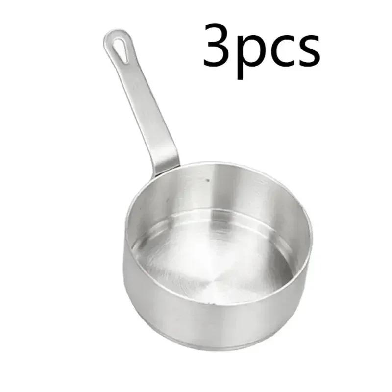 Соусница Кастрюля Кастрюля Кастрюля S Серебряная Нержавеющая Сталь Высокая Термостойкость L Для Столовой