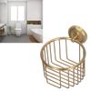 Copper Toilet Paper Rack Hollow Out Tissue Roll Basket Tissue Dispenser  Home Apartment Dorm