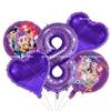 Kpop Demon Hunters Children's Birthday Party Decoration Ball Number Digit 1-10 Balloon Set Baby Shower Party Supplies Gift Toy