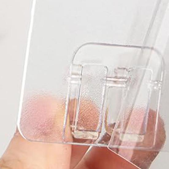 10/20/30 шт. Невидимые клейкие держатели для тарелок, Высокая грузоподъемность, Легко устанавливаются, Настенные держатели для тарелок, Подвешивание картин, Вертикальные крючки