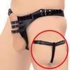 Male Dick-tied Chastity Belt,Leather BDSM Lingerie with Cock Penis Ring,Bondage Gear,Sex Toys For Men