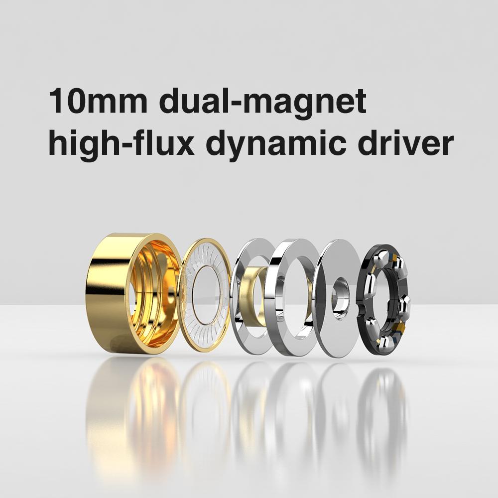 TRN V90S 5BA+1DD Metal Headset Hybrid HIFI Bass Earbuds In Ear Monitor Noise Earphone Noise Cancelling Earbuds Sport Headphone