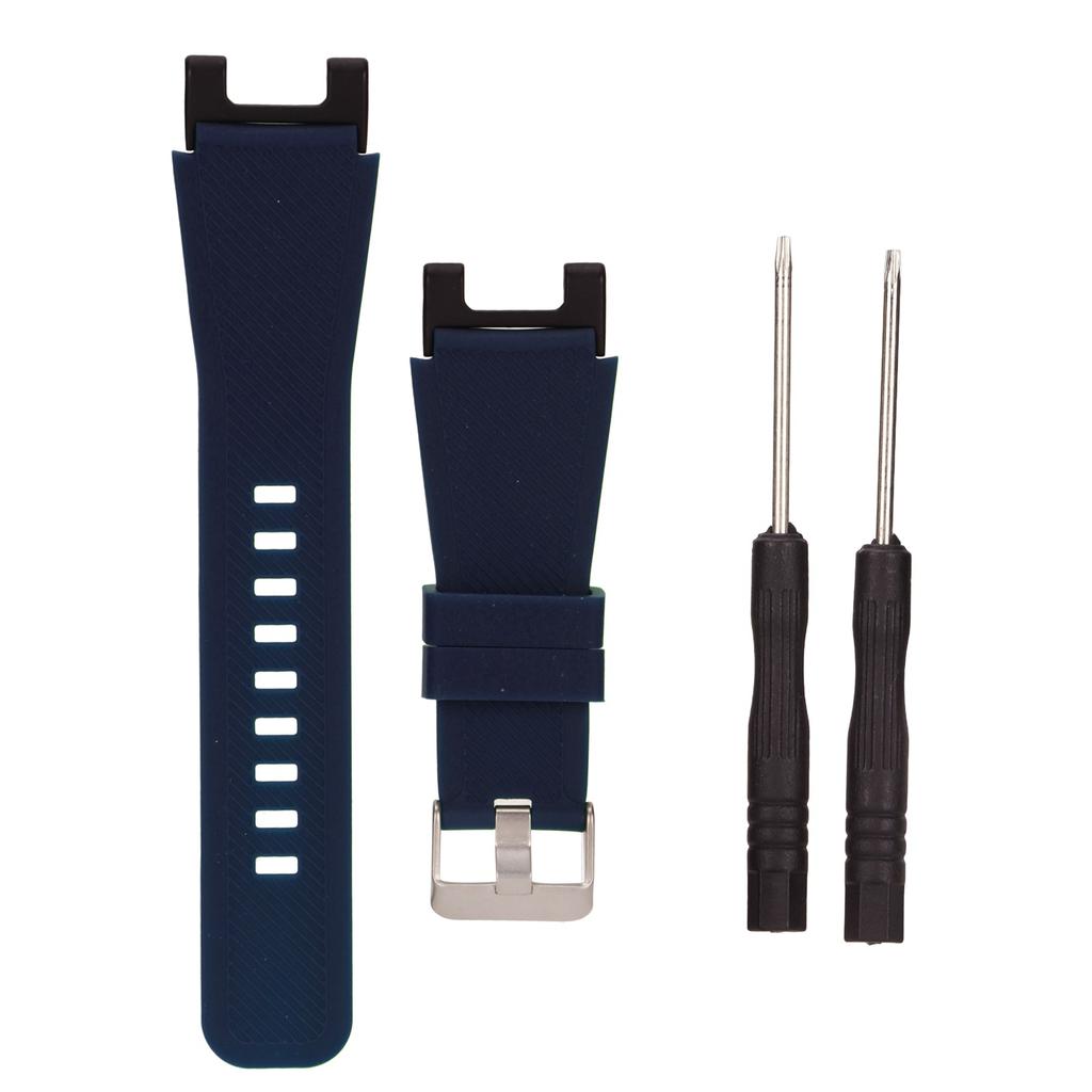 Мягкий силиконовый ремешок для спортивных часов Amazfit TRex TRex Pro Smartwatch(полночь