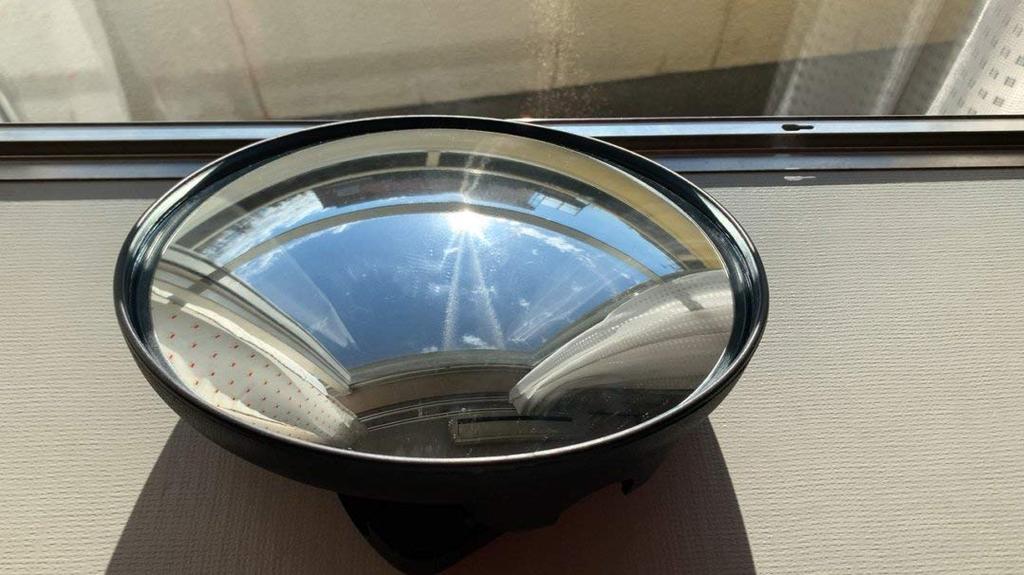 TradeWind Truck Under Mirror, Round, Side Under Mirror for Large Trucks, Toyota, Hino, Mitsubishi, Isuzu, Mazda (21.5cm)
