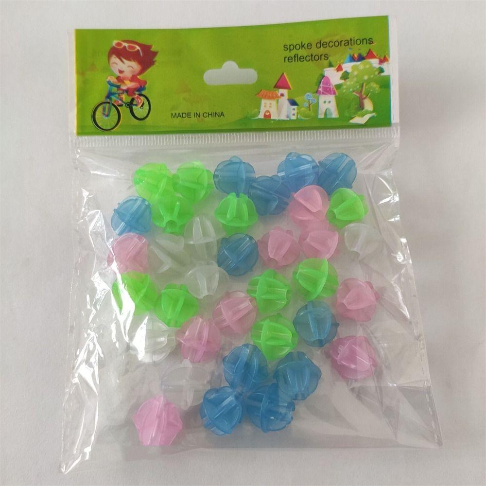 Wheel Spoke Colorful Bicycle Spoke Decor Spoke Color Beads Bicycle Spoke Beads Spoke Wrap Tubes