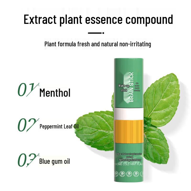 Носовой ингалятор и освежающий стик с роликовым аппликатором Yongan Tiger Brand 2 мл