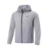 Li Ning Comprehensive Training Series Ice Silk Cool Comfort Sports Casual Simple Hooded Sun Protection Windbreaker Men Upper Clothing AFDV449-3